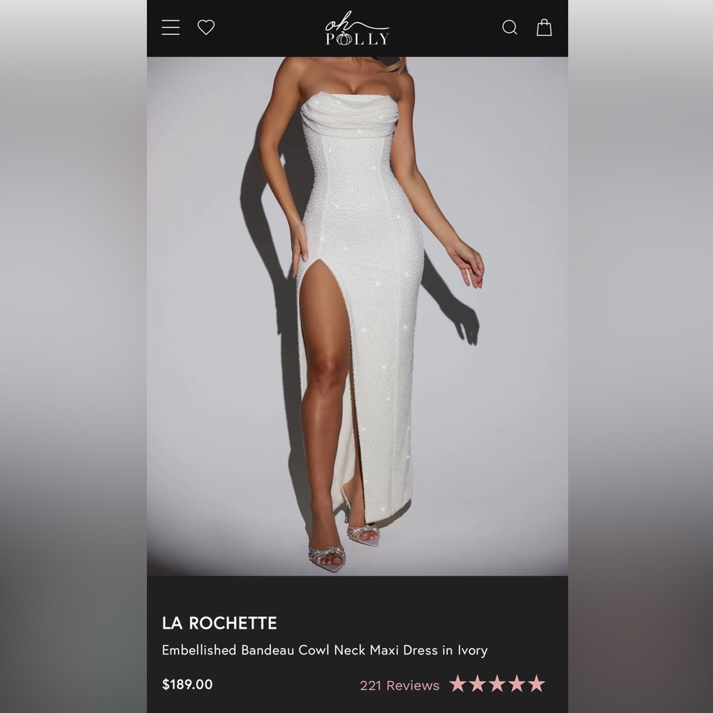 Oh Polly La Rochette dress